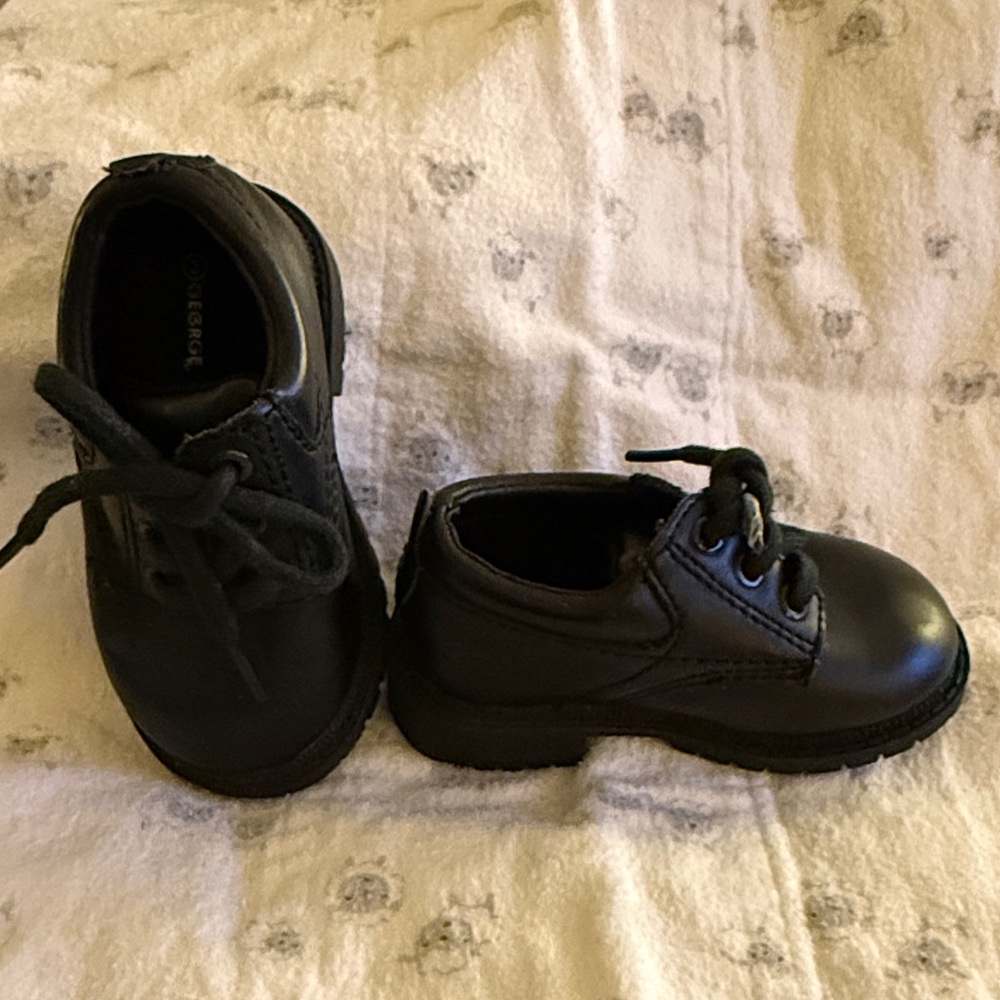 George Black Kids Dress Shoes